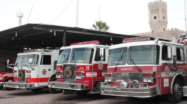 Bomberos de Guaymas y Empalme realizaron un plantón “simbólico»