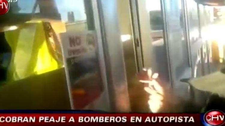 ¡Insólito! Le siguen cobrando peaje a los bomberos en emergencias