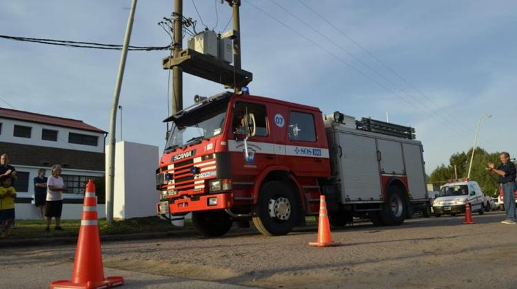 Bomberos Voluntarios de Bonifacio recibió una nueva autobomba