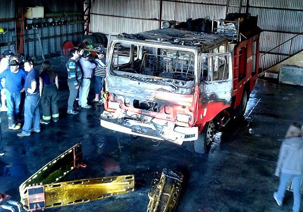 Cadete de bomberos confesó ser el autor de la serie de incendios en Curacautín