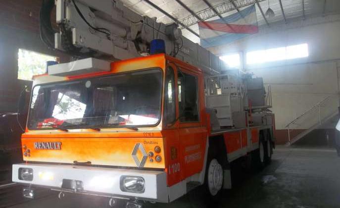 Bomberos de Concepción del Uruguay adquirieron un hidroelevador