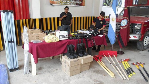 Los Bomberos Voluntarios de Salvador Mazza cuentan con nuevo equipamiento
