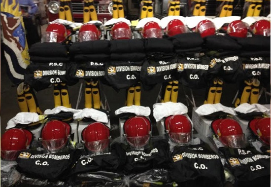 Nuevos equipamientos para Bomberos de Rio Gallego