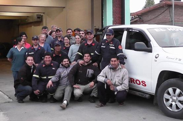 Bomberos de El Hoyo recibieron un móvil nuevo