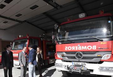 Diputación de Badajoz ha inaugurado el nuevo Parque Comarcal de Bomberos