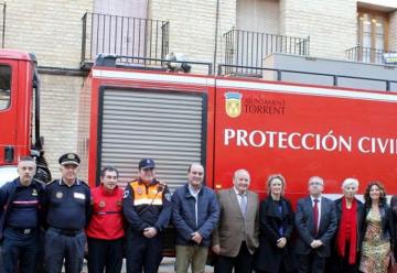 El Consorcio de Bomberos de Valencia dona una autobomba al Ayuntamiento de Torrent