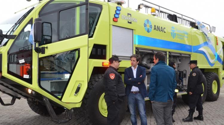 Nueva autobomba para el Aeropuerto de Ushuaia