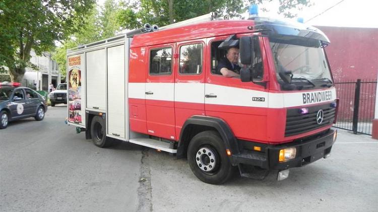 Nuevo autobomba para los Bomberos Voluntarios de General Madariaga