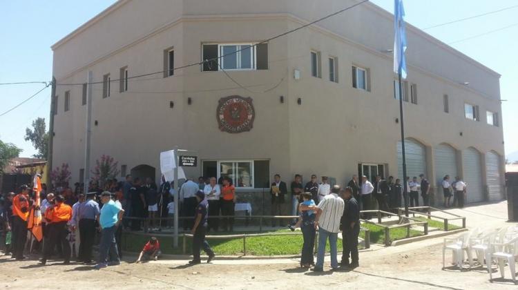 Inauguraron el nuevo cuartel de Bomberos Voluntarios de Cafayate