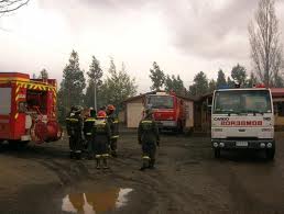 Desconocidos atacaron camión de Bomberos en Ercilla