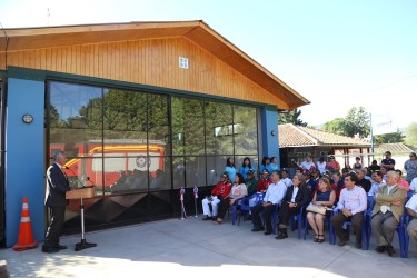 Inauguran nuevas dependencias de Bomberos de El Tambo