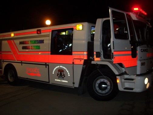 Bomberos de Gral Cabrera presentó la nueva Unidad.