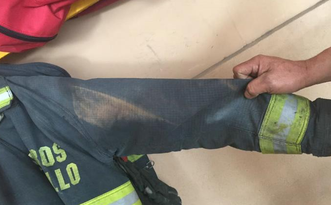 Bomberos de Hermosillo Trabaján bajo protesta