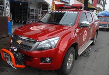 Bomberos de Santa María adquirió una camioneta de rescate