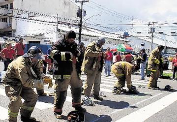 Competencia Nacional Bomberil en Panama