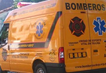 La 18va Compañía de bomberos de San José Limpio presento nueva ambulancia