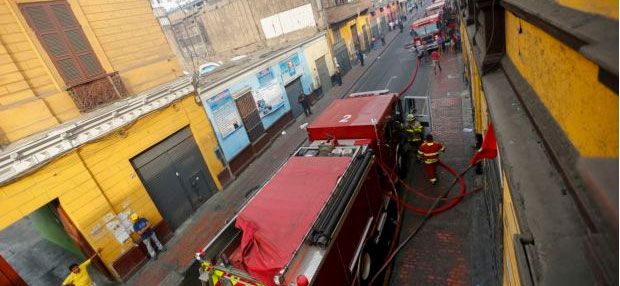 Bomberos no pudieron utilizar hidrantes