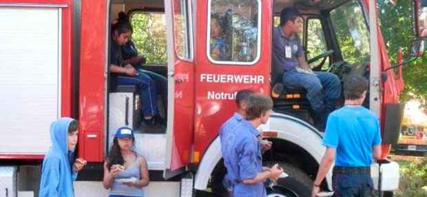 Concluye el encuentro nacional de bomberos voluntarios cadetes