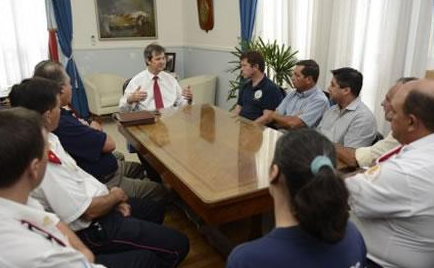 Bomberos voluntarios acordaron aceptar la propuesta del gobierno