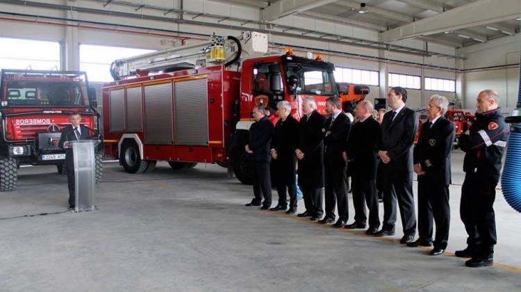 La DPZ inaugura el Parque de Bomberos de Tarazona