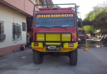 Bomberos de ‪‎La Ceiba‬ recibe nueva unidad de rescate