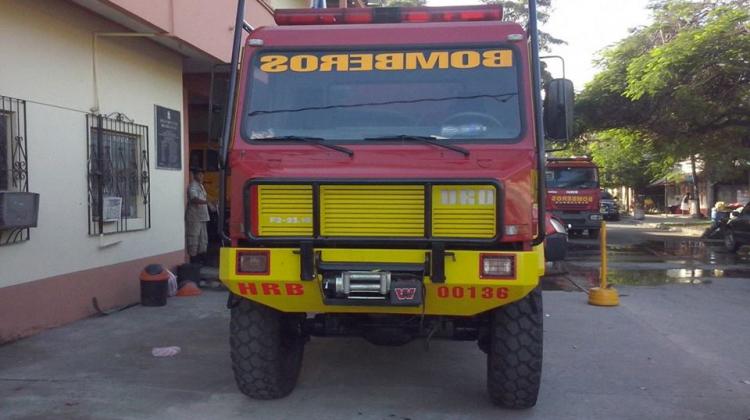 Bomberos de La Ceiba recibe nueva unidad de rescate