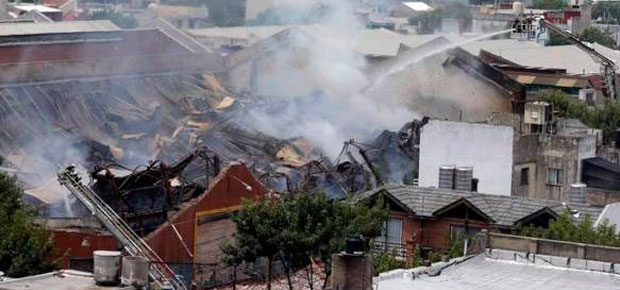 Un peritaje determinó que el incendio de Iron Mountain fue intencional