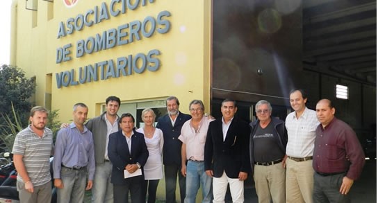 Aportes a bomberos de Cañada y Villa Eloísa
