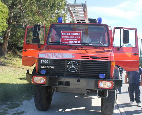 Bomberos Voluntarios de Villa Gesell recibió una autobomba 4×4