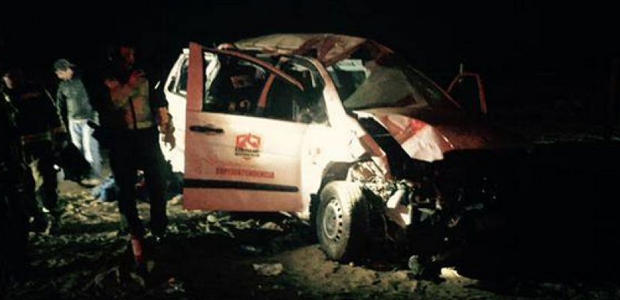 Bomberos que ayudaban en Chañaral sufren fatal accidente: Un muerto y tres heridos