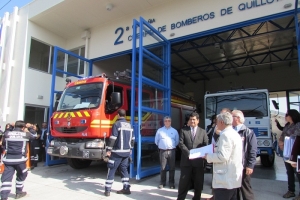 Segunda Compañía de Bomberos de Quillota tiene nuevo y moderno cuartel