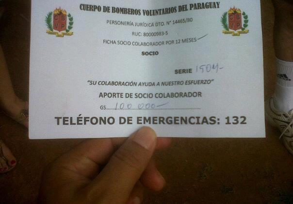 Denuncian estafas a nombre de bomberos