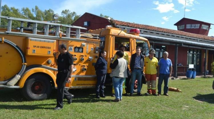 Bomberos amarillos, con nueva sede en Pilar