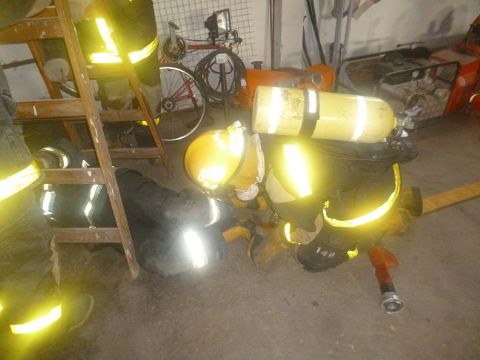 Capacitación a los nuevos aspirantes a bomberos