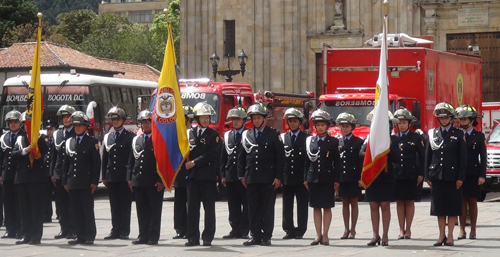El Cuerpo de Bomberos de Bogotá conmemora este jueves sus 120 años