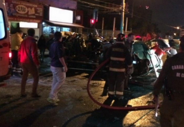 Carabineros es declarado responsable de accidente entre helicóptero policial y carro de bomberos