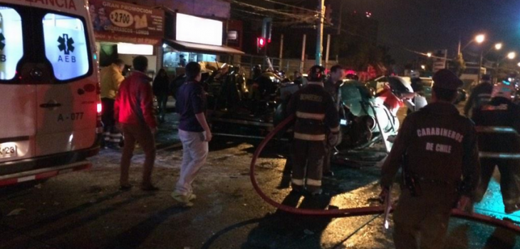 Carabineros es declarado responsable de accidente entre helicóptero policial y carro de bomberos