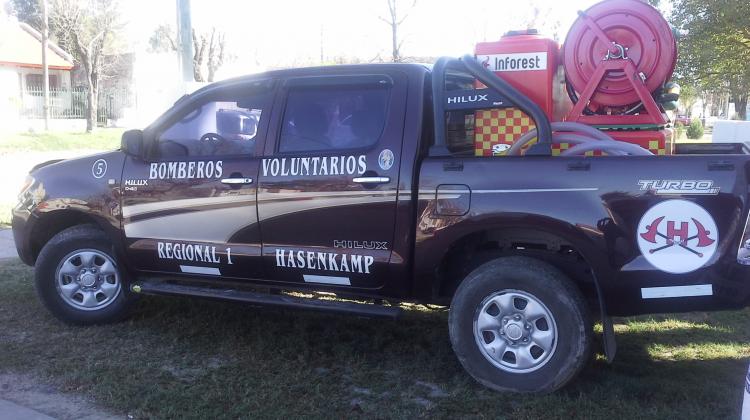 Nueva unidad de ataque rapido para bomberos de Hasenkamp