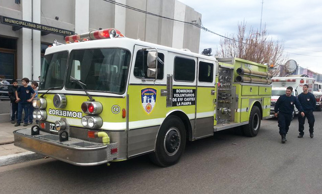 El Cuartel de Bomberos de Eduardo Castex incorpora nueva autobomba