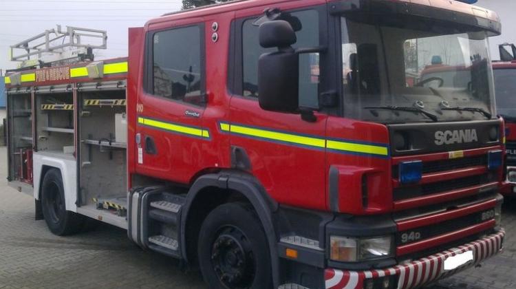 Bomberos Voluntarios de Roldan cuenta con una nueva autobomba