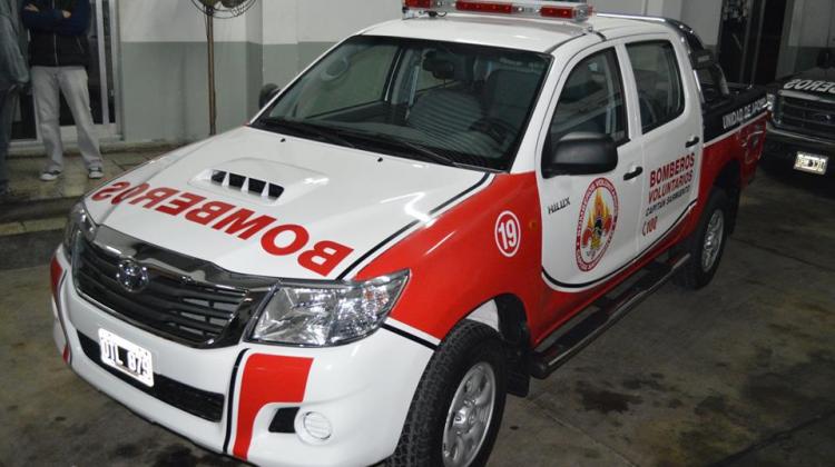 Bomberos de Capitán Sarmiento presentaron una nueva unidad