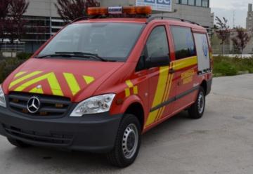 Furgonetas Mercedes-Benz para los bomberos de Madrid