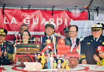 150 aniversario de Bomberos de Costa Rica