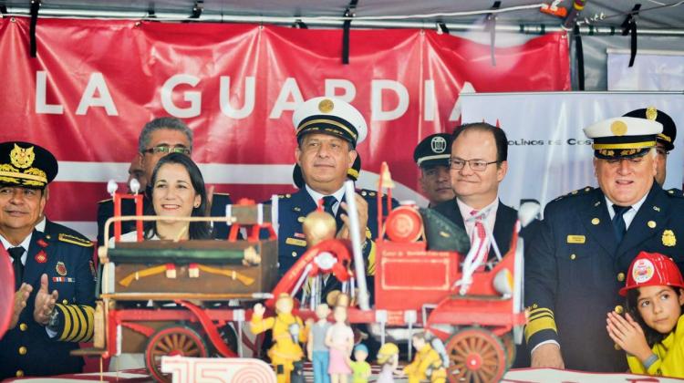 150 aniversario de Bomberos de Costa Rica