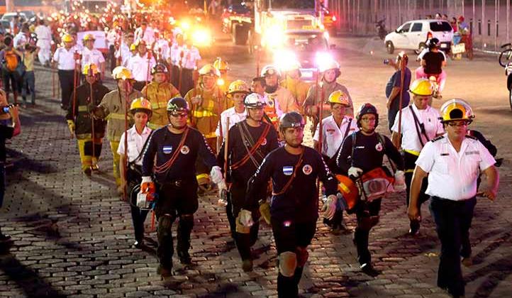 Celebran Día Nacional del Bombero en Nicaragua