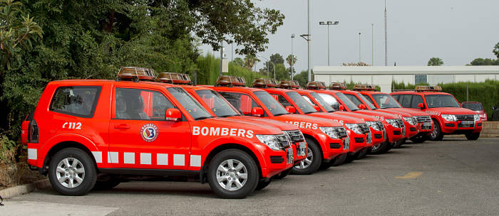 El Consorcio de Bomberos renueva su flota con diez nuevos todoterrenos