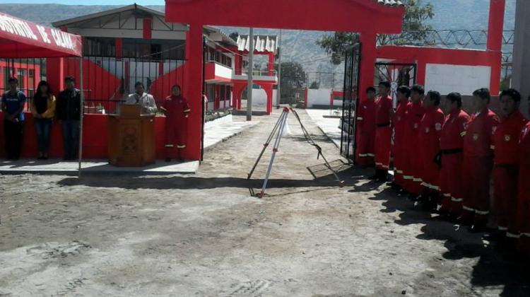 Distrito de Calana cuenta con un nuevo cuartel para la compañía de bomberos