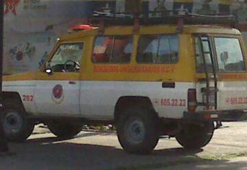 Sujetos roban a bomberos de una unidad en San Bernardino