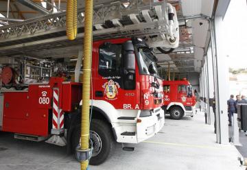 Mejoras del parque de bomberos de Teis