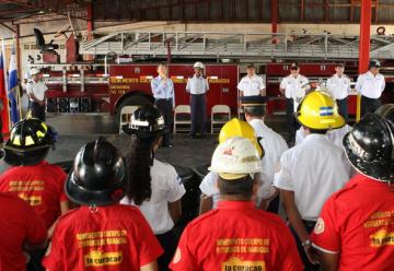 Bomberos de Managua celebran 79 años de servicio